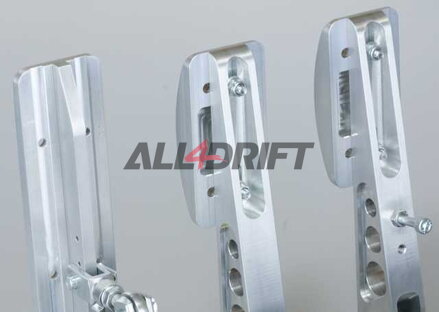 OBP PRO RACE V2 pedálový box s horním uchycením - válečky  v předu