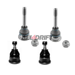 Klouby přední a zadní pro prodloužená ramena od All4drift E36 / E46 / E30