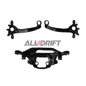 Vyztužena nápravnice a podélní ramena BMW E46 + silentbloky / unibally 