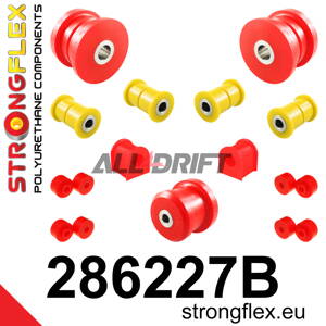 286227B Sada silentbloků zadní nápravy - Nissan IV (83-88) S12
