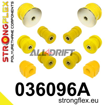 036096A Sada silentbloků zadní nápravy SPORT BMW X3