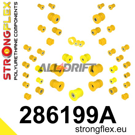 286199A Kompletní sada silentbloků náprav SPORT Infiniti / Nissan