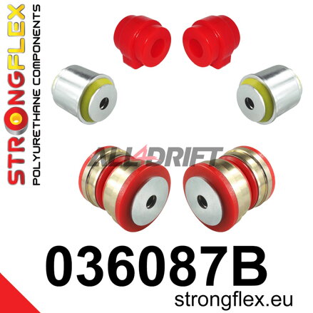 036087B Sada silentbloků přední nápravy BMW E38